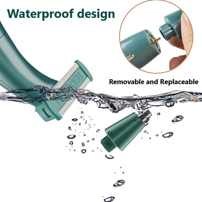 Šišanje intimnih područja Precizni aparat za brijanje Muškarci Bikini zona Osjetljive kuglice za brijanje Jaja Stidne dlake Trimer za brijanje Lice Mašina za šišanje brade