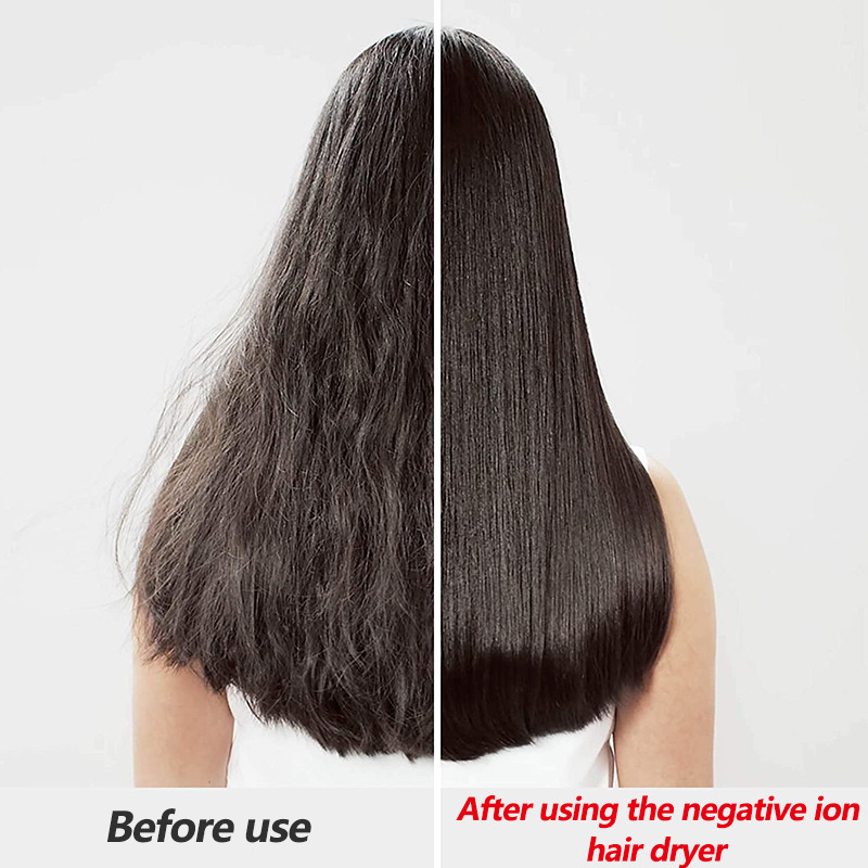 Profesionalna njega kose u kućanstvu sa sušilom za kosu s negativnim ionima jak vjetar glatko brzo sušeće anionsko prijenosno sušilo za kosu s difuzorom