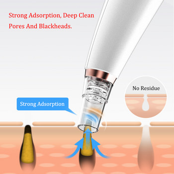 Αφαίρεση μαύρων στιγμάτων Skin Care Pore Vacuum Pimple Pimple Removal Vacuum Suction Machine Facial Diamond Dermabrasion Machine Face Clean