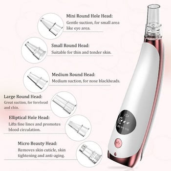 Αφαίρεση μαύρων στιγμάτων Skin Care Pore Vacuum Pimple Pimple Removal Vacuum Suction Machine Facial Diamond Dermabrasion Machine Face Clean