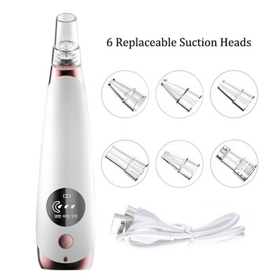 Αφαίρεση μαύρων στιγμάτων Skin Care Pore Vacuum Pimple Pimple Removal Vacuum Suction Machine Facial Diamond Dermabrasion Machine Face Clean