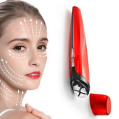 Rádiófrekvenciás bőrfeszesítő arcmasszírozó készülék Ránctalanító EMS Face Lifting Eye arcmasszírozó LED foton bőrápoló gép