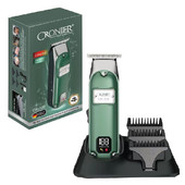 Visa metalinė profesionali plaukų kirpimo mašinėlė vyrams barzdos plaukų kirpimo mašinėlė akumuliatorinė elektrinė plaukų kirpimo mašina įkraunama kirpykla