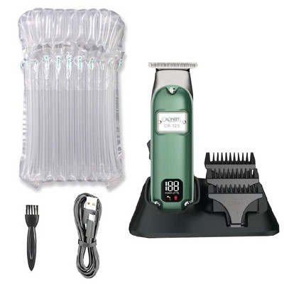 Visa metalinė profesionali plaukų kirpimo mašinėlė vyrams barzdos plaukų kirpimo mašinėlė akumuliatorinė elektrinė plaukų kirpimo mašina įkraunama kirpykla