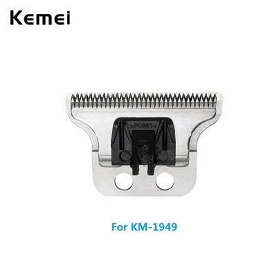 Kemei KM-1949 Profesionali baigiamoji plaukų kirpimo mašinėlė vyrams elektrinė belaidė plaukų kirpimo mašinėlė T formos ašmenimis drožyba plikos galvos plaukų kirpimo mašina