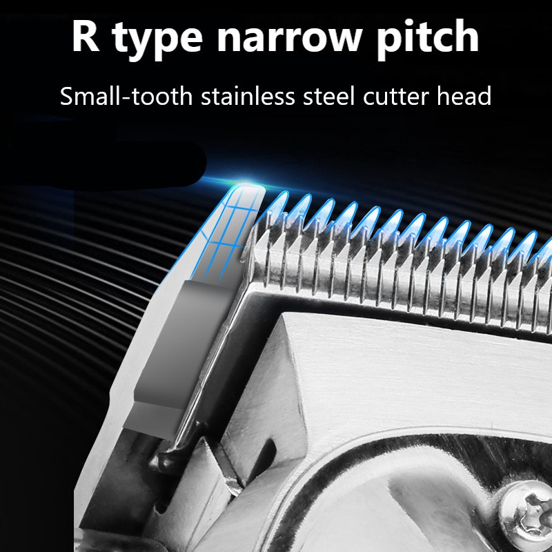 Kemei KM-1949 Profesionali baigiamoji plaukų kirpimo mašinėlė vyrams elektrinė belaidė plaukų kirpimo mašinėlė T formos ašmenimis drožyba plikos galvos plaukų kirpimo mašina