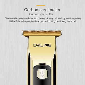 акумулаторна бръснарска машина за подстригване мъжка машинка за подстригване акумулаторна машина за подстригване довършване очертаване на деколтета и бради