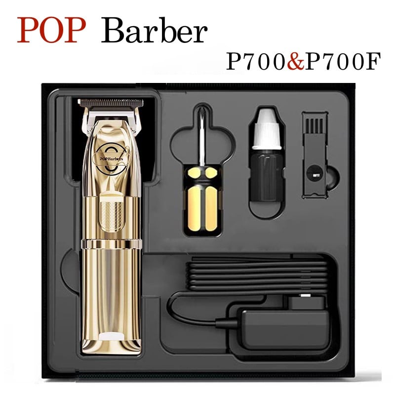 2021. Profesionalno šišanje Pop Barbers P700 Oil Head Električni aparati za šišanje Golden Carving Škare Električni brijač Trimer za kosu