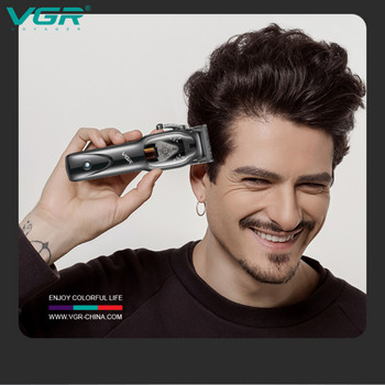 VGR Hair Trimmer Professional Hair Cutting Machine Cordless Haircut Machine Electric Hair Clipper Barber Trimmer for Men V-653