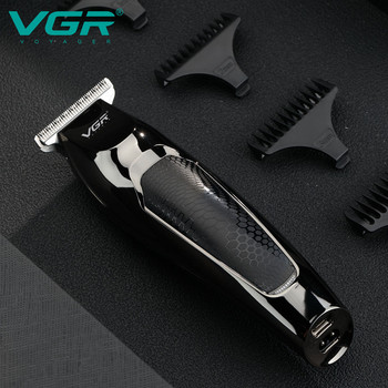 Оригинална VGR Професионална машина за подстригване на коса Тример за брада Професионална електрическа машинка за подстригване Безжичен тример за коса за мъже