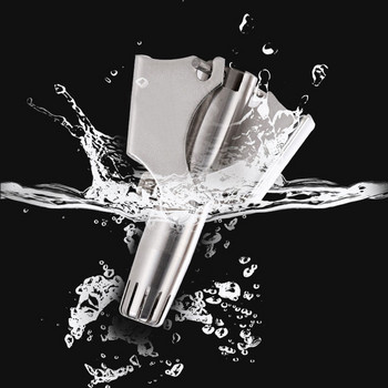 Κουρευτική μύτης για άνδρες από ανοξείδωτο χάλυβα Χειροκίνητη κουρευτική μηχανή για ξυριστική μηχανή μύτης που πλένεται