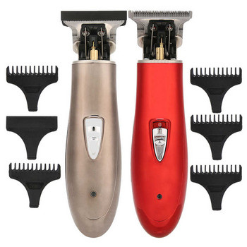 USB акумулаторна машинка за подстригване Водоустойчива електрическа самобръсначка Машина за подстригване Брада Нос Бръснар Тример за коса за мъже