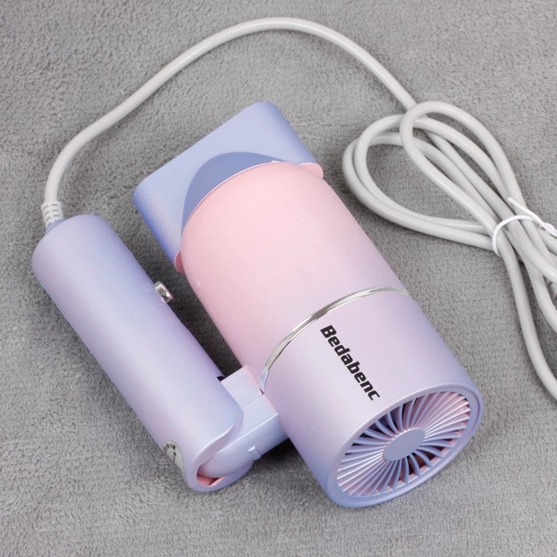 220V 750W Összecsukható Hajszárító Forrólevegős Anion Hajápoló Otthon Mini Travel Hajszárító Hajszárító Hordozható Secador de Cabelo