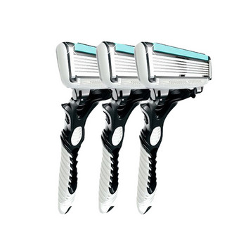 Hot Sale 1/2/3pcs Γνήσιο μηχάνημα ξυρίσματος DORCO Safety Razor για άντρες Ξυριστικές λεπίδες τυπικής ποιότητας 6 στρώσεων