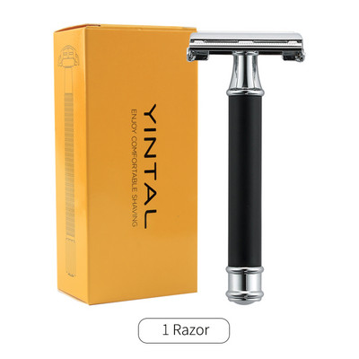 YINTAL kétélű biztonsági borotva, rövid nyelű Butterfly Open klasszikus biztonsági borotva