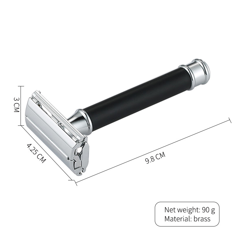 YINTAL kétélű biztonsági borotva, rövid nyelű Butterfly Open klasszikus biztonsági borotva