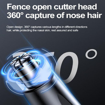 Ηλεκτρικό μηχάνημα κοπής μαλλιών μύτης Ξυριστική μηχανή κουρευτικής κοπής Εργαλείο ξυρίσματος Φορητό ξυράφι μύτης και αυτιών κουρευτική μηχανή για άνδρες και γυναίκες
