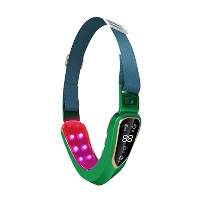 Arc lifting készülék LED foton terápiás arc karcsúsító vibrációs masszírozó dupla állú V alakú arc emelő öv gép