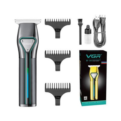 VGR Trimmer Professional Hair Trimmer Cordless Hair Clipper Hair cutting Machine 0mm Cutting Shaver Beard Trimmer for Men V-960