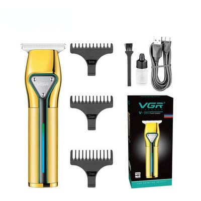 VGR Trimmer Professional Hair Trimmer Cordless Hair Clipper Hair cutting Machine 0mm Cutting Shaver Beard Trimmer for Men V-960