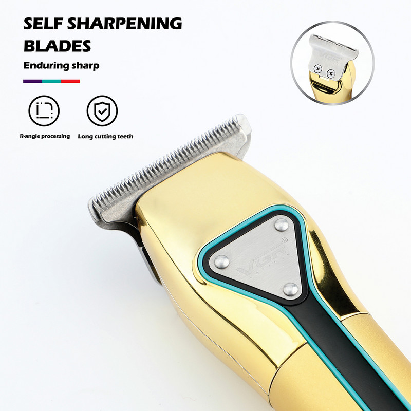 VGR Trimmer Professional Hair Trimmer Cordless Hair Clipper Hair cutting Machine 0mm Cutting Shaver Beard Trimmer for Men V-960