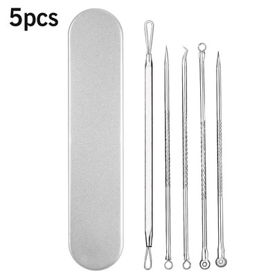 8/7/5 DB Akne mitesszer eltávolító tűk Black Dots Cleaner Black Head Pore Cleaner mélytisztító eszköz Arc bőrápoló eszköz