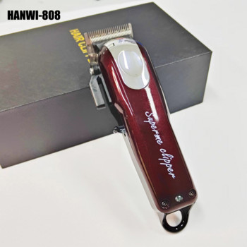 HANWI 380 Χάλκινο μοτέρ Classic Electric Hair Clipper Oil Head Gradient Egraving Κουρευτικό κουρευτικό κουρείο Κομμωτήριο