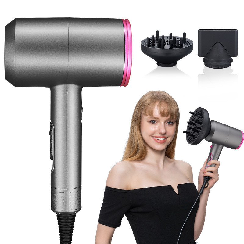 New Salon Hair Dryer Πιστολάκι Negative Ionic Professional πιστολάκι Ισχυρό πιστολάκι μαλλιών Travel Homeuse Στεγνωτήρας Ζεστός κρύος άνεμος
