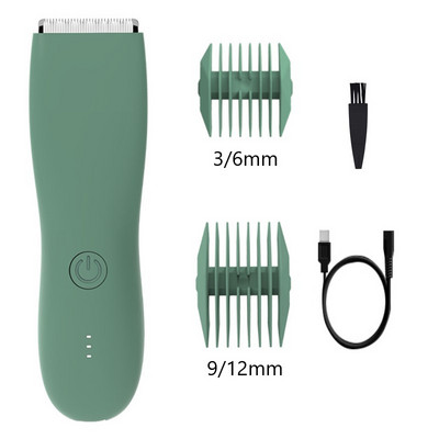 Öv alatti elektromos hajvágó Férfiaknak készült, könnyedén Tri Pesky Hair vízálló ágyéki borotva USB töltés