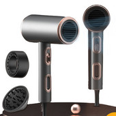 Profesionalus plaukų džiovintuvas neigiamų jonų 220 V karšto ir šalto oro džiovintuvas 2200 W galingas plaukų džiovintuvas mėlynos šviesos antistatinis plaukų džiovintuvas