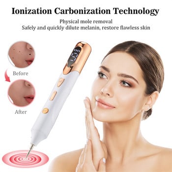 Laser Plasma Mole Removal Pen Removal Black Spot Freckle Dark Tag Nevus Pimple Dot Spot Tattoo Cleaner Skin Pore Care Πένα λέιζερ