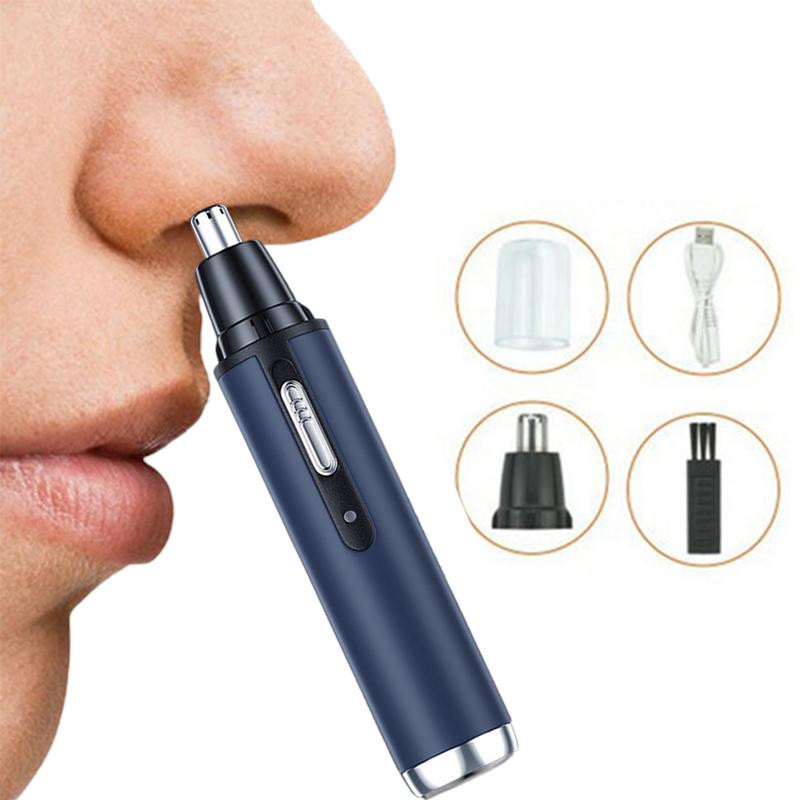 Trimer za dlačice u nosu i ušima Vodootporan alat za uklanjanje dlačica s lica Punjivi aparat za šišanje dlačica u nosu Bezbolno podrezivanje Ušteda energije