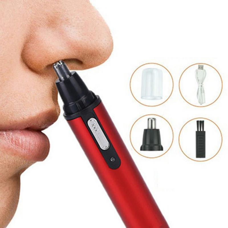 Trimer za dlačice u nosu i ušima Vodootporan alat za uklanjanje dlačica s lica Punjivi aparat za šišanje dlačica u nosu Bezbolno podrezivanje Ušteda energije