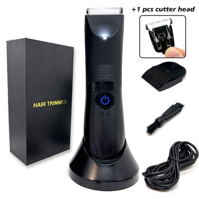 Férfi szőrtelenítés Intim területek Helyek Rész Hajvágás Rasor Clipper Trimmer az ágyék epilátorhoz Bikini Biztonsági Borotva Borotválkozás