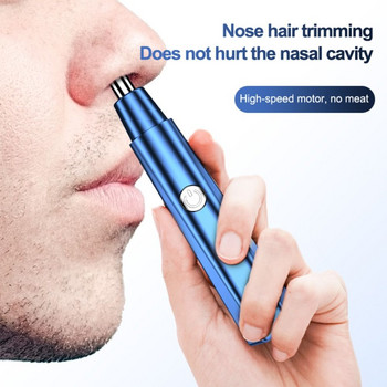 Тримери за коса в носа и ушите Устройство за коса в носа за мъже Електрическа машинка за подстригване на носа Автоматично електрическо подстригване на коса в носа