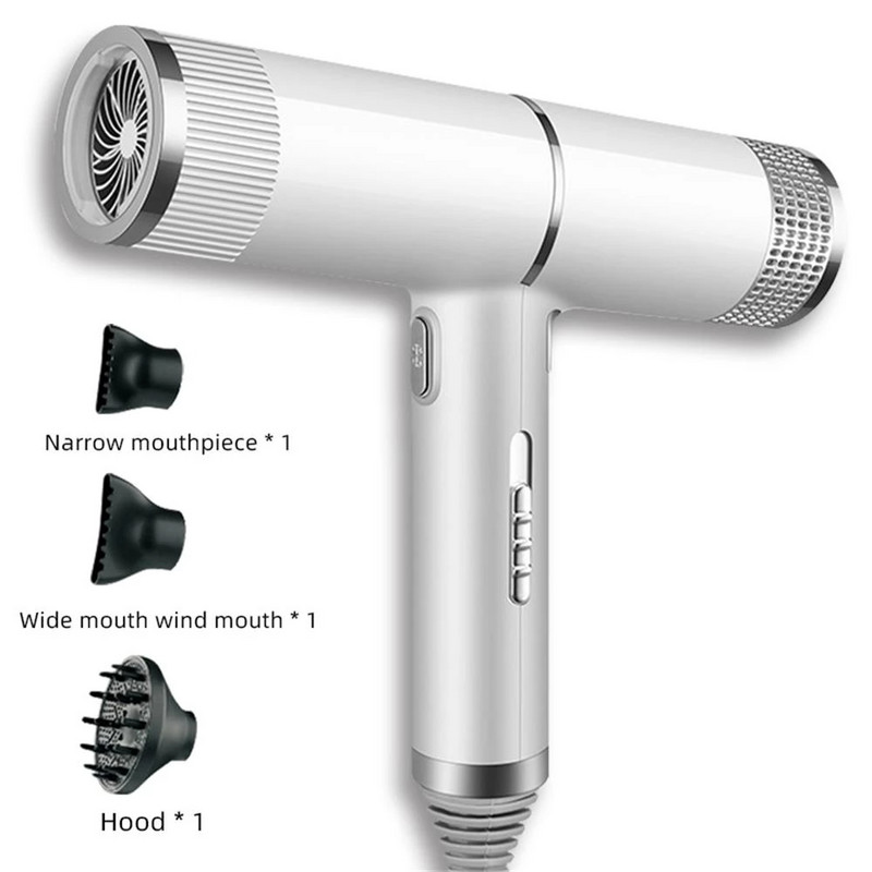 Galingas pūtimas plaukų džiovintuvas Profesionalus neigiamų jonų tylus plaukų džiovintuvas, mažas triukšmas, perkaitimas, apsaugantis plaukų džiovintuvą formavimo įrankis