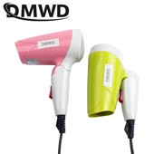 DMWD Mini Hajszárító Összecsukható Ház Hordozható Termosztatikus Levegőgyűjtő Traveler Kompakt fúvó Elektromos Styling Tools EU