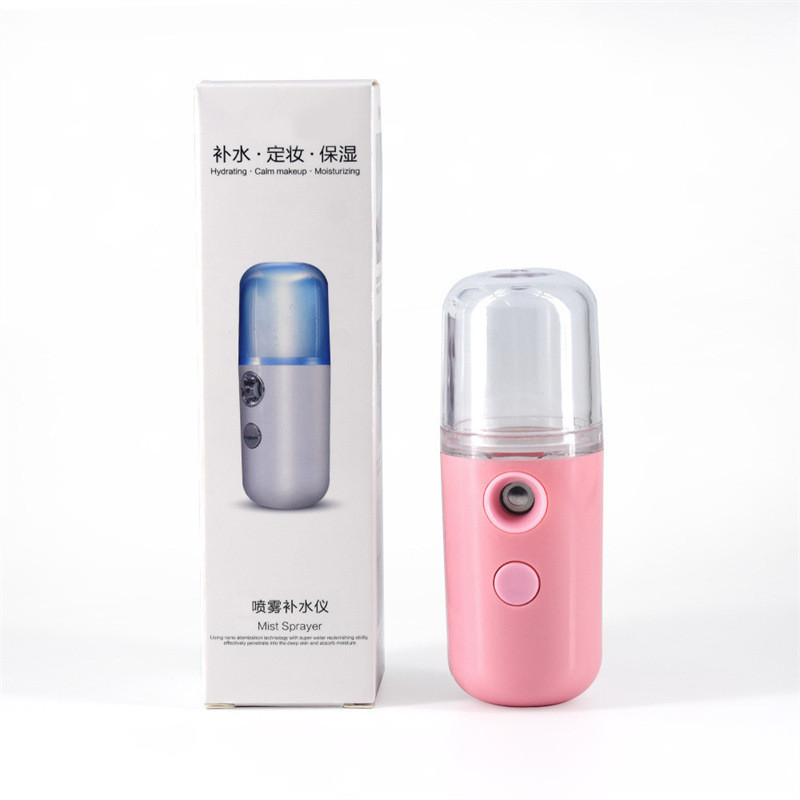 Nano Mist Arcpermetező Beauty Instrument USB párásító Újratölthető porlasztó Arcgőzölő Hidratáló Szépség Bőr Beauty