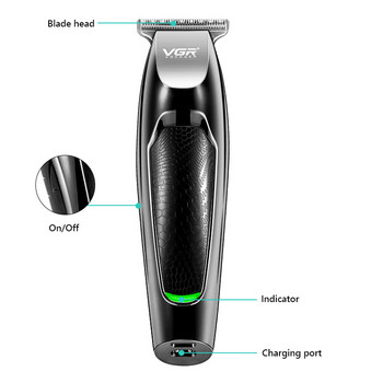 Професионална акумулаторна електрическа машинка за подстригване Безжичен тример за коса Ниско ниво на шум Бръснар Машина за подстригване Подстригване Деца Възрастни