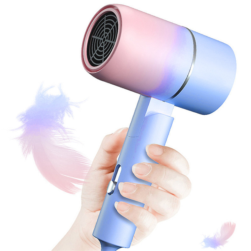 Πτυσσόμενο πιστολάκι μαλλιών Hot/Cold Air Anion Hair Blower Φορητό πιστολάκι μαλλιών ταξιδιού με διακόπτη Hot & Cool Home Hair Care Tool