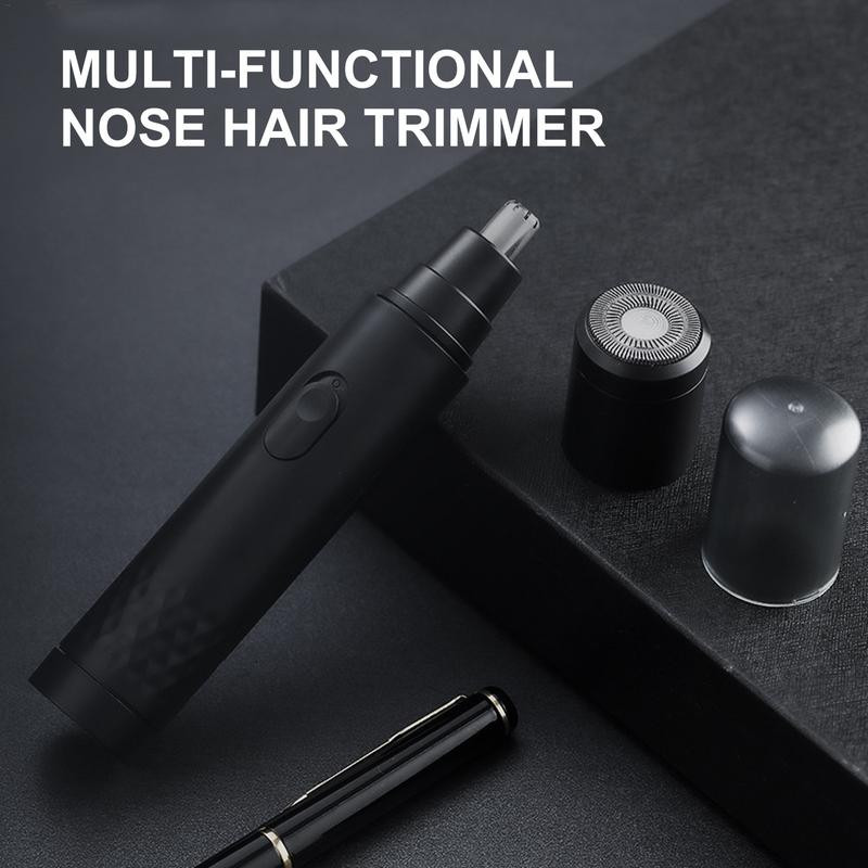 Aparat de tuns portabil pentru nas Trimmer profesional pentru par facial Instrument durabil de îndepărtare a părului cu perie Ușor de curățat Silențios de utilizat