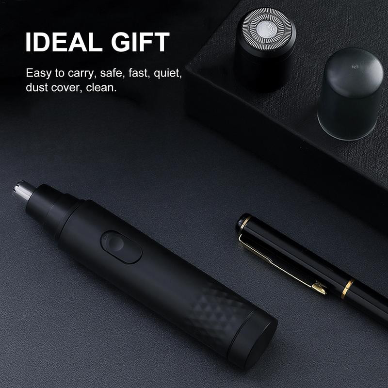 Aparat de tuns portabil pentru nas Trimmer profesional pentru par facial Instrument durabil de îndepărtare a părului cu perie Ușor de curățat Silențios de utilizat
