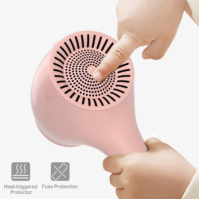 550 W profesionalus mini plaukų džiovintuvas vaikams, mažas triukšmas, lengvas, mažas plaukų džiovintuvas, nešiojamasis plaukų džiovintuvas JAV kištukas