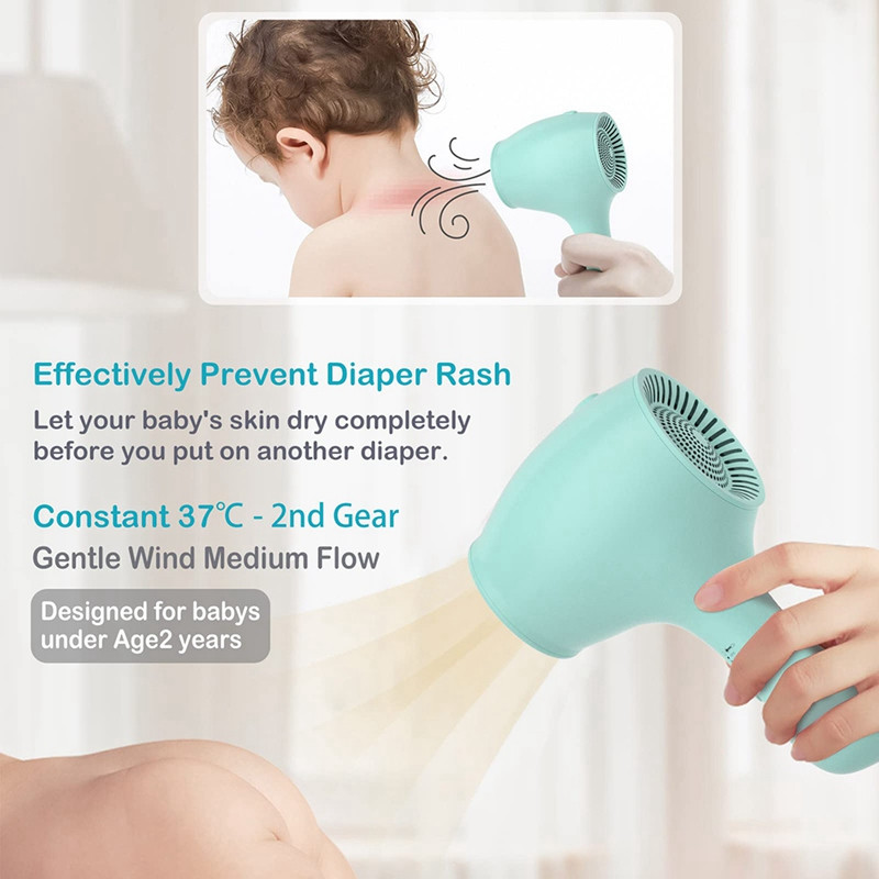 550 W profesionalus mini plaukų džiovintuvas vaikams, mažas triukšmas, lengvas, mažas plaukų džiovintuvas, nešiojamasis plaukų džiovintuvas JAV kištukas