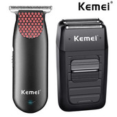 „Kemei“ profesionalus plaukų kirpimo įrankis, elektrinis plaukų kirpimo įrankis, mažas nešiojamasis plaukų kirpimo įrankis, vyrų skustuvo rinkinys KM-1102 KM-889