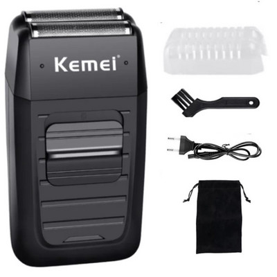 „Kemei“ profesionalus plaukų kirpimo įrankis, elektrinis plaukų kirpimo įrankis, mažas nešiojamasis plaukų kirpimo įrankis, vyrų skustuvo rinkinys KM-1102 KM-889