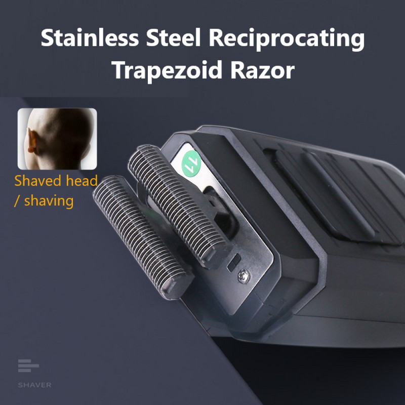 „Kemei“ profesionalus plaukų kirpimo įrankis, elektrinis plaukų kirpimo įrankis, mažas nešiojamasis plaukų kirpimo įrankis, vyrų skustuvo rinkinys KM-1102 KM-889