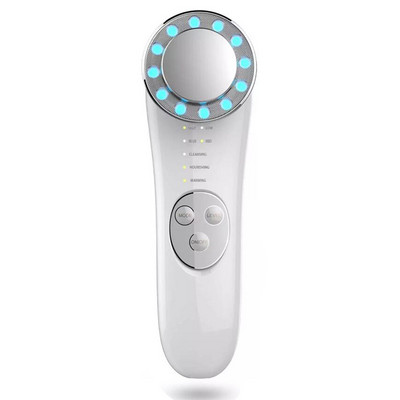 Arcmasszírozó LED fényterápia Arc emelő ránctalanító Bőrfeszesítő Hot Cool Beauty készülék