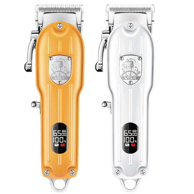 Barber täismetallist professionaalne juukselõikur meestele juhtmeta elektriline juukselõikur, habeme laetav juukselõikusmasin