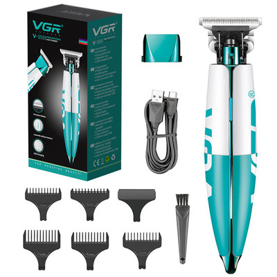 Originalni VGR bežični električni trimer za bradu i kosu za muškarce punjiva profesionalna mašina za šišanje